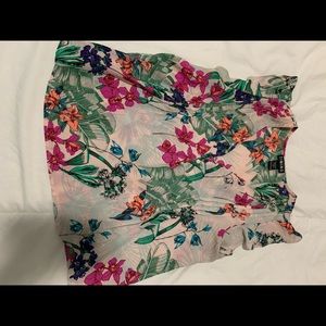 Floral print blouse